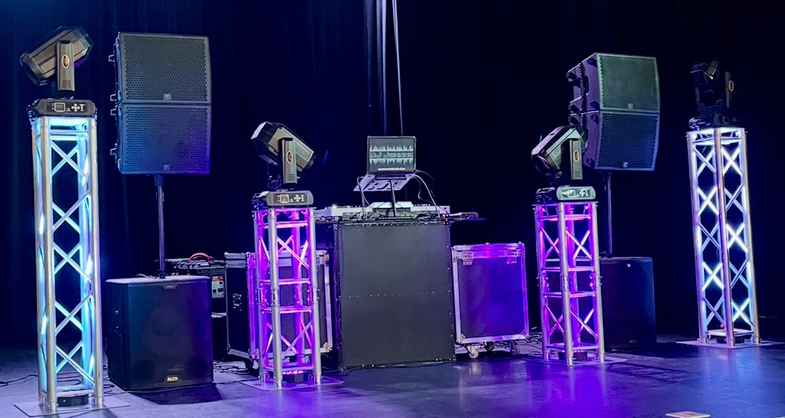 Evento de DJ a gran escala